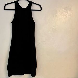 Blanc de Blanc Black Bodycon Mini Dress - size L